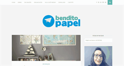 Desktop Screenshot of benditopapel.com